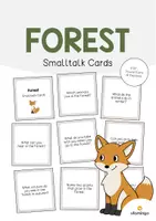 anteprima - Flashcard - Forest / Bosco: Smalltalk Cards (Carte di conversazione) - Pagina di copertina