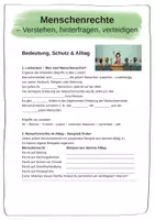 Vorschau - Arbeitsblätter - Menschenrechte einfach erklärt – Unterrichtsmaterial für Klasse 7–10 - Seite 3