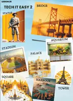 Προεπισκόπηση - Flashcards - Διδακτική αξιοποίηση του βιβλίου "Tech it easy 2 - Lesson 29" - Εξώφυλλο
