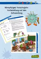 Vorschau - Mal- und Bastelvorlagen - Mompitziges Vorschuljahr: Vorbereitung auf den Schulanfang - Deckblatt