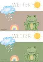 Vorschau - Bildkarten - Bildkarten Wetter - Seite 1