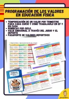 Vista previa - Evaluación - Programación de Valores en Educación Física (Programació de Valors a Educació Fïsica) - Portada