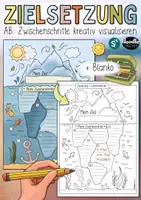 Vorschau - Arbeitsblätter - SMARTE Zielsetzung - Zwischenschritte visualisieren / Eisberg - Deckblatt