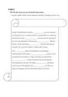 Vorschau - Arbeitsblätter - Indirekte Rede/Konjunktiv I. - eine Übung - Seite 1