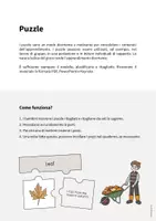 anteprima - Materiale interattivo - Autumn / Autunno: Puzzle (Puzzle per la lezione d'inglese) - Pagina 1