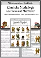 Vorschau - Arbeitsblätter - Römische Mythologie - Fabelwesen und Mischwesen - Wissenskartei und Steckbriefe - Deckblatt