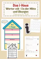Vorschau - Spiele - Wörter mit kurzem i: Rechtschreibung üben Klasse 3/4 - Deckblatt
