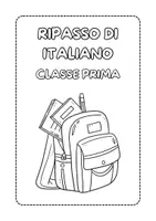 Vorschau - Arbeitsblätter - Compiti delle vacanze di italiano per la classe prima / Italienische Ferienhausaufgaben für die erste Klasse - Seite 1