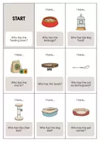 anteprima - Flashcard - Pet Shop / Negozio di animali: I have..., who has...? (Gioco per la lezione d'inglese) - Pagina 2