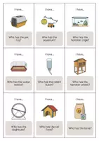 anteprima - Flashcard - Pet Shop / Negozio di animali: I have..., who has...? (Gioco per la lezione d'inglese) - Pagina 3