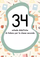 Vorschau - Arbeitsblätter - Ripasso di italiano classe seconda – Compiti delle vacanze italiano classe seconda - Deckblatt