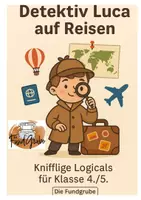 Vorschau - Arbeitsblätter - Detektiv Luca auf Reisen- Materialpaket - Deckblatt