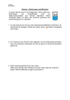 Vorschau - Arbeitsblätter - Arbeitsblatt: Wünsche Chemieunterricht (bearbeitbar) - Seite 1