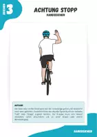 Vorschau - Bildkarten - Fahrradtour⎮Handzeichen für eine Exkursion - Seite 3