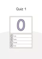 anteprima - Materiale interattivo - Numbers / Numeri: Vocabulary Quiz (Gioco di domande per la lezione d'inglese) - Pagina 3
