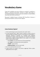 anteprima - Materiale interattivo - Numbers / Numeri: Vocabulary Game (Gioco per la lezione d'inglese) - Pagina 1