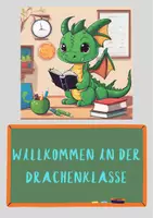 Vorschau - Anderer Materialtyp - Türschild für die Drachenklasse Variante I - Seite 1
