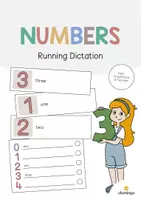 anteprima - Esercizi - Numbers / Numeri: Running Dictation (Dettato in movimento per la lezione d'inglese) - Pagina di copertina