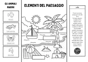anteprima - Altro tipo di materiale - Raccolta di lapbook di geografia sugli ambienti - Pagina 1