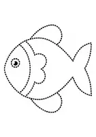Vorschau - Mal- und Bastelvorlagen - Prickelbilder / Fensterbilder Thema Fische - Grundschule - Bastelvorlagen - Seite 3