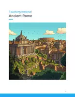 Vorschau - Unterrichtsreihen - Ancient Rome – WORKBOOK on Daily Life, Empire & Politics | Grades 5–9 - Deckblatt