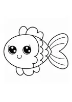 Vorschau - Mal- und Bastelvorlagen - Ausmalbilder Thema Fische - Grundschule - Bastelvorlagen - Seite 2