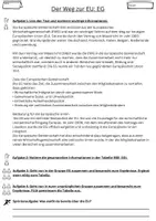 Vorschau - Arbeitsblätter - Der Weg zur EU (EGKS, EWG, EG, EURATOM - Gruppenpuzzle) - Seite 2