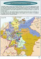 Vorschau - Arbeitsblätter - Die Neuordnung Europas durch Napoleon-Kartenvergleich 1789/1803 - Seite 2
