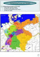 Vorschau - Arbeitsblätter - Die Neuordnung Europas durch Napoleon-Kartenvergleich 1789/1803 - Seite 3