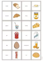 anteprima - Flashcard - Breakfast / Colazione: Memo Game (Gioco per la lezione d'inglese) - Pagina 2