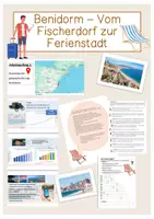 Vorschau - Stundenentwürfe - Benidorm - Vom Fischerdorf zur Ferienstadt - Deckblatt