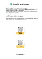 Vorschau - Arbeitsblätter - Descripción de imágenes / Bildbeschreibung Spanisch / 2fach differenziert / inkl. Online Aufgaben - Seite 1