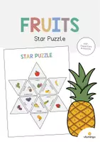 anteprima - Materiale interattivo - Fruits / Frutta: Star Puzzle (Gioco per la lezione d'inglese) - Pagina di copertina