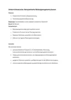 Vorschau - Stundenentwürfe - Bildungsangebote planen, Didaktische Prinzipien Zielgruppenbezug Methodenauswahl Differenzierung, Lernfeld 4: „Bildungs- und Entwicklungsprozesse anregen und unterstützen“ - Seite 1