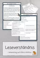 Vorschau - Aufgabenkarten - VERA3 und IKMPlus | Leseverständnis | Zugvogel Kuckuck - Deckblatt