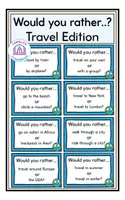 Aperçu - Jeux - Would you rather..? - Travel Edition - Page de couverture