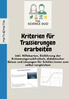 Vorschau - Stundenentwürfe - Kriterien für Trassierungen erarbeiten - Deckblatt