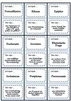 Vorschau - Spiele - "Ich habe - Wer hat?" (Ratespiel): Rhetorische Stilmittel - Seite 1