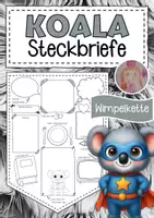 Vorschau - Mal- und Bastelvorlagen - Koalaklasse Steckbriefe zum Kennenlernen - Deckblatt