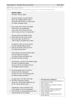 Vorschau - Klassenarbeiten - Klassenarbeit + EWH "Ballade - Fontane: Barbara Allen" - Klasse 7, editierbar - Seite 1