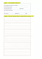 Vorschau - Klassenarbeiten - Klassenarbeit + EWH "Ballade - Fontane: Barbara Allen" - Klasse 7, editierbar - Seite 2