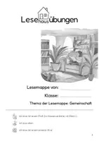 Vorschau - Arbeitsblätter - Lesehausübung_Mappe_Gemeinschaft_2 Wochen - Seite 2
