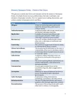 Vorschau - Merkblätter - Dystopian Fiction - Visions of the Future (Glossary) - Seite 1