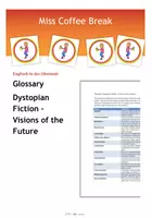Vorschau - Merkblätter - Dystopian Fiction - Visions of the Future (Glossary) - Deckblatt