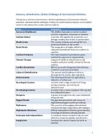 Vorschau - Merkblätter - Globalization, Migration & International Relations - Glossary - Seite 1