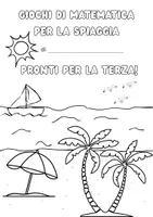 anteprima - Esercizi - GIOCHI DI MATEMATICA PER LA SPIAGGIA - Pagina di copertina