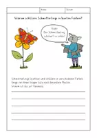 Vorschau - Arbeitsblätter - Warum schillern Schmetterlinge in bunten Farben? Forschen und Experimentieren im Sachunterricht, Seifenblasen Experiment - Seite 1