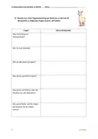 Vorschau - Klassenarbeiten - Klassenarbeit zur Lektüre "Cool wie Bolle" | Tagebucheintrag, Leseverstehen | differenziert | LÖSUNGEN: Korrekturbogen | Deutsch Klasse 5 - Seite 2