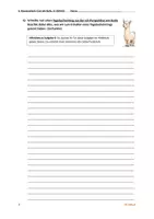 Vorschau - Klassenarbeiten - Klassenarbeit zur Lektüre "Cool wie Bolle" | Tagebucheintrag, Leseverstehen | differenziert | LÖSUNGEN: Korrekturbogen | Deutsch Klasse 5 - Seite 3