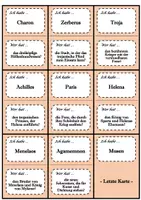 Vorschau - Spiele - "Ich habe - Wer hat?" (Ratespiel): Mythologie (Latein) - Seite 3